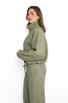 DENIM JACKET 11166 - SAGE GREEN