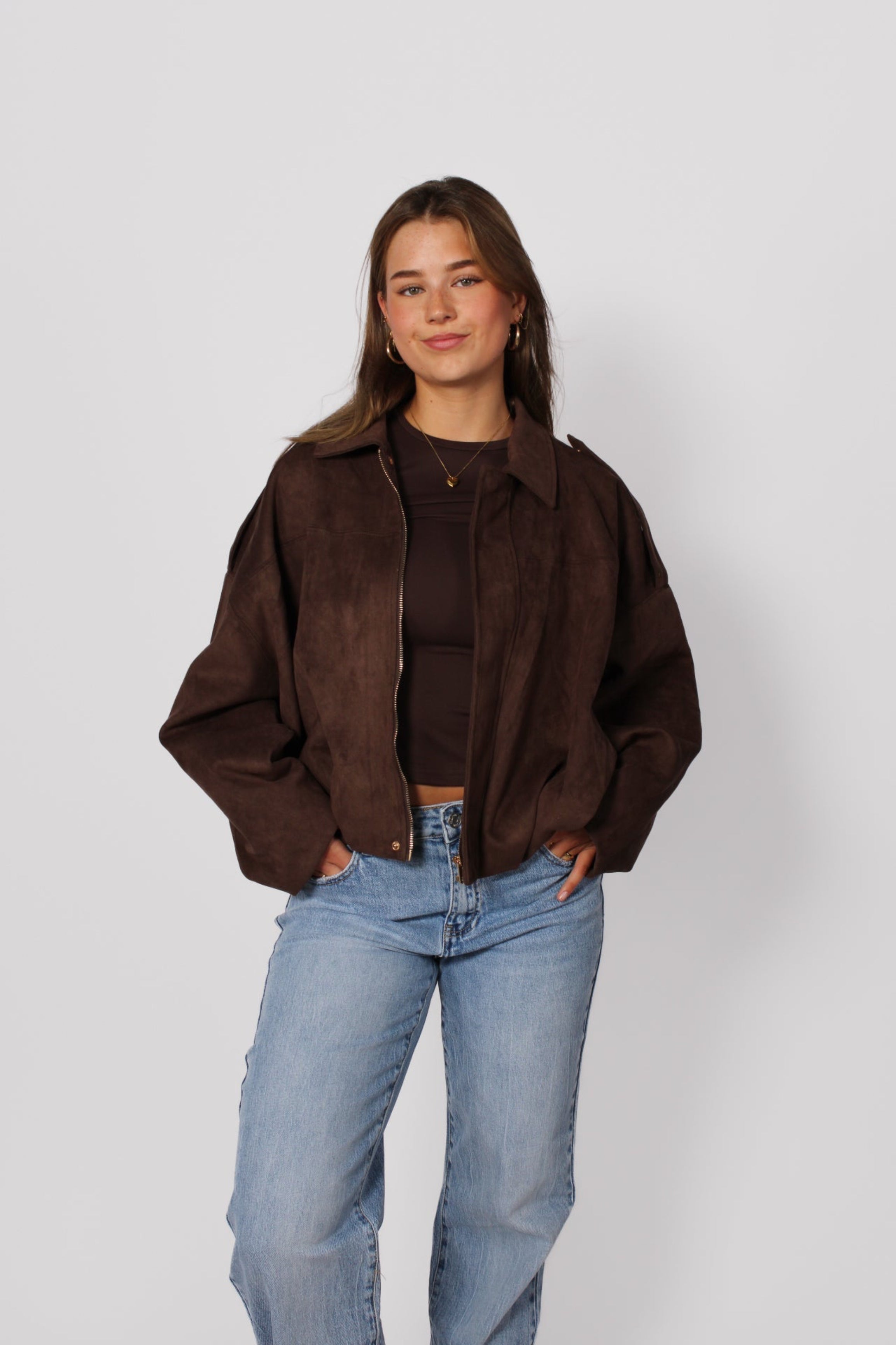 RYDER JACKET - BROWN