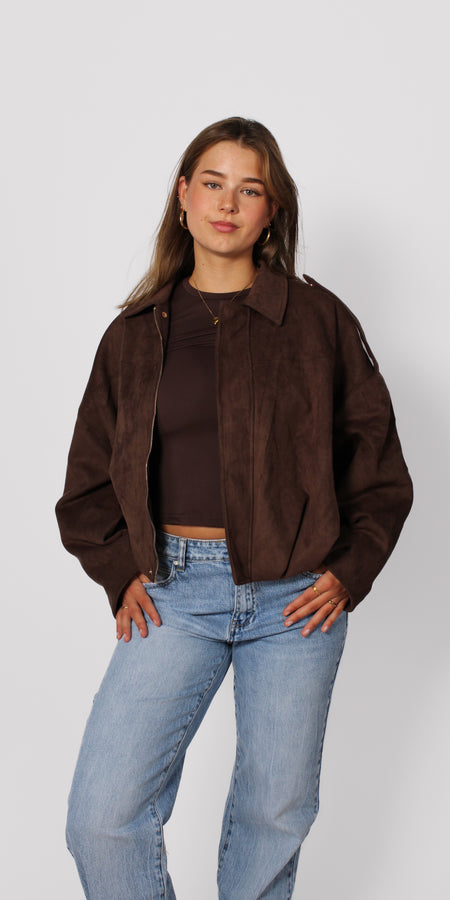 RYDER JACKET - BROWN