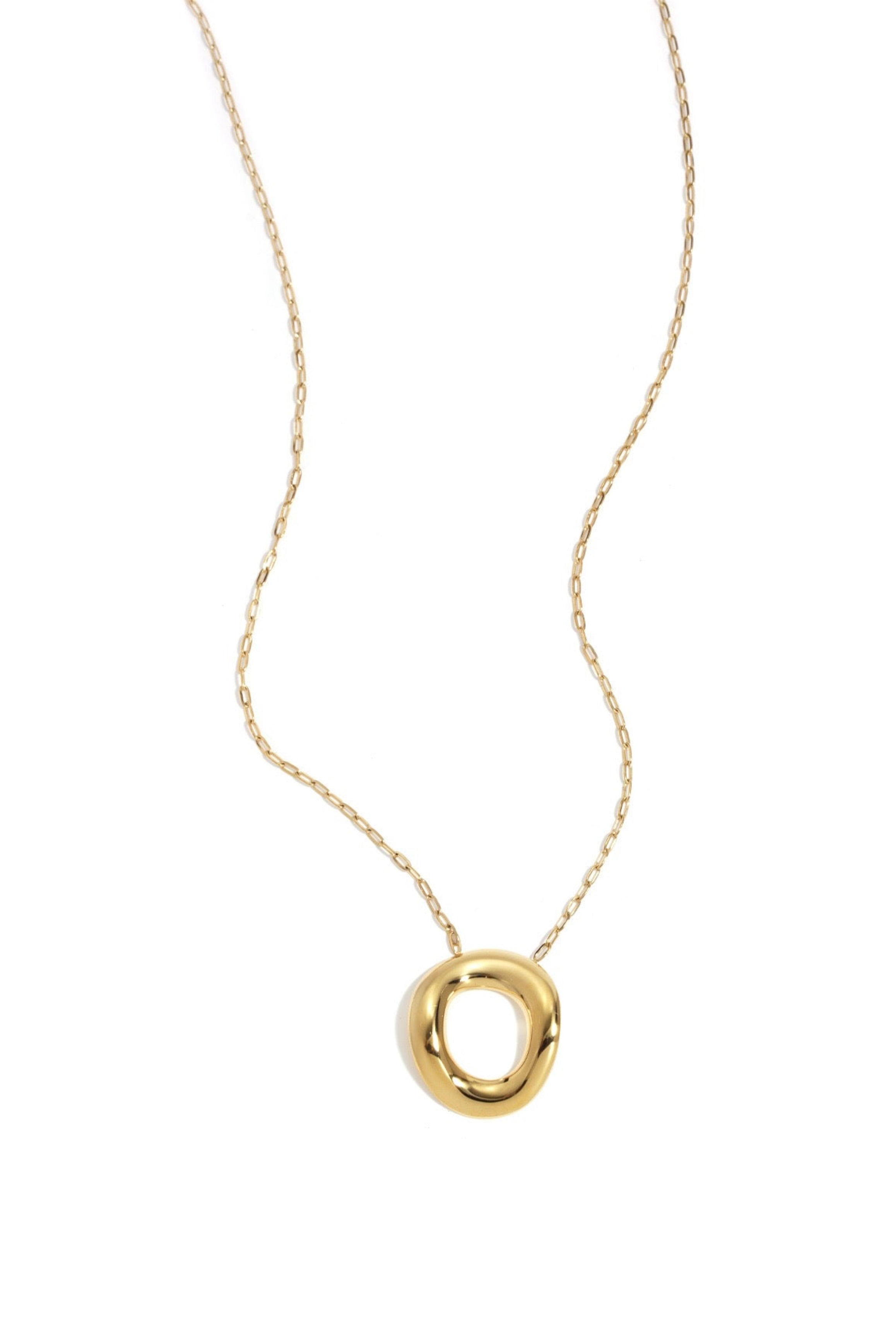 CIRCLE NECKLACE - GOLD