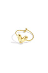 HEART DIAMONDS RING - GOLD