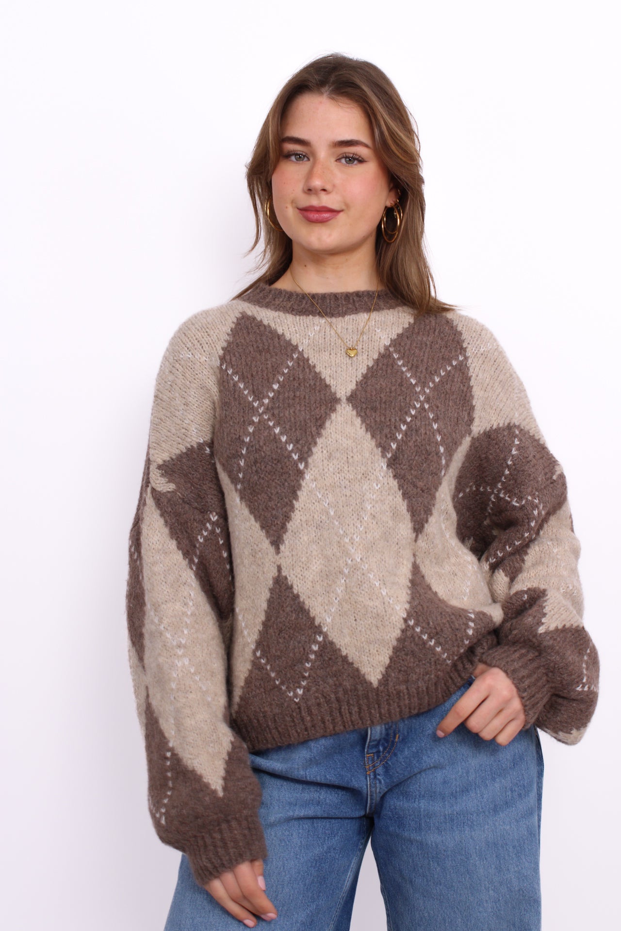 PAIGE SWEATER - TAUPE