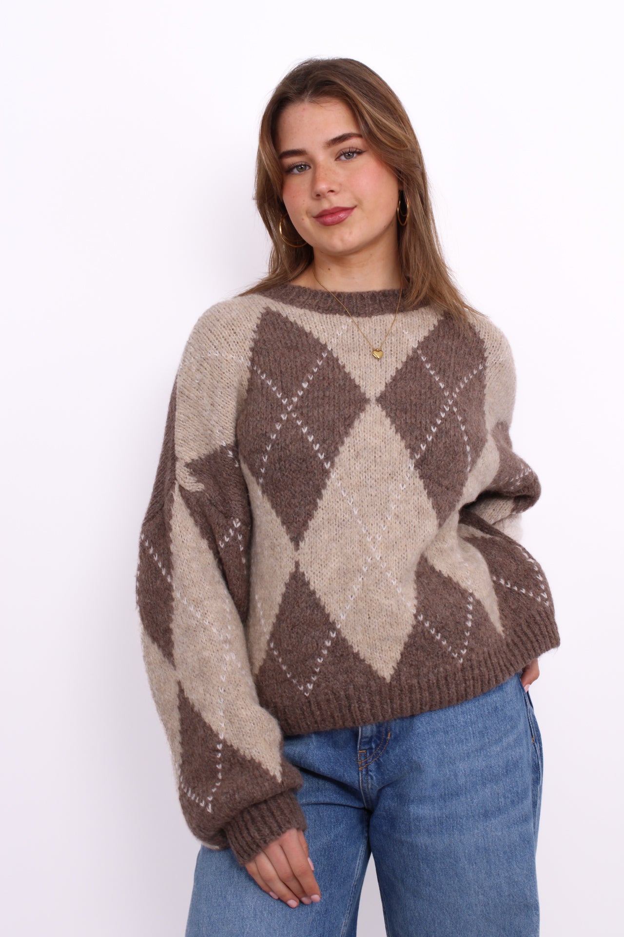 PAIGE SWEATER - TAUPE