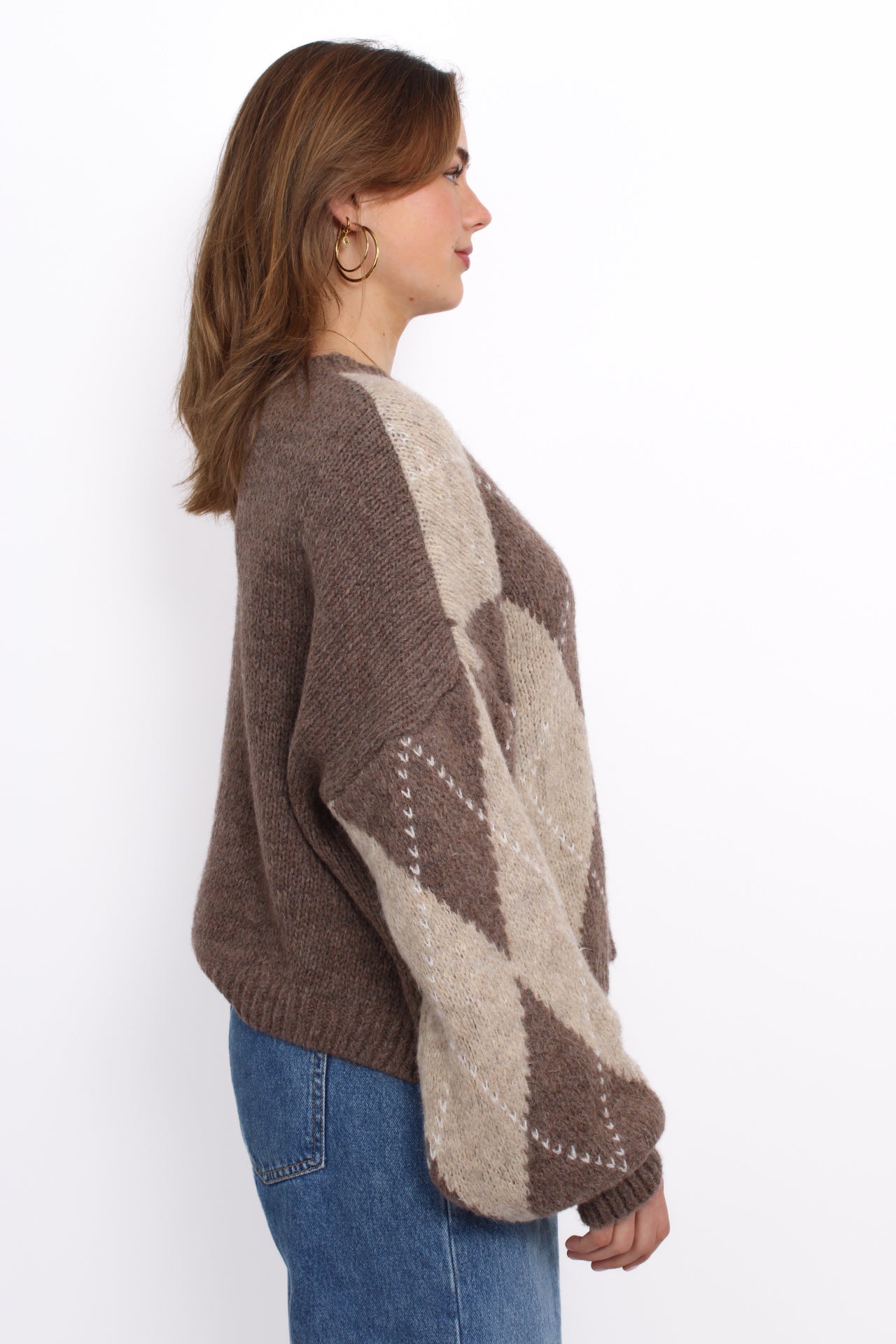 PAIGE SWEATER - TAUPE