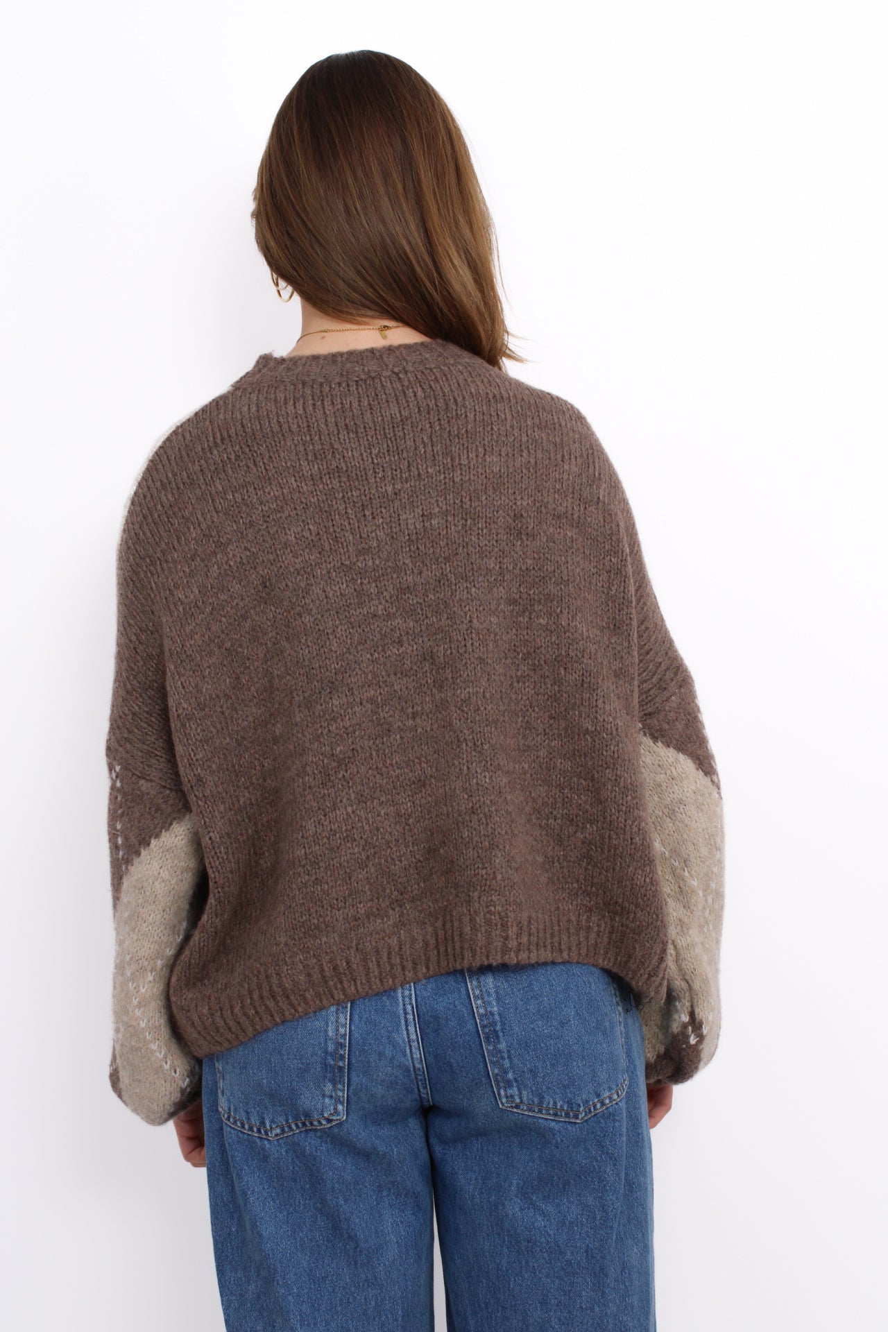 PAIGE SWEATER - TAUPE