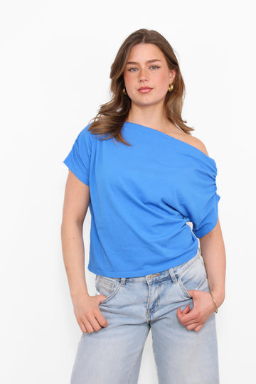 SOFT DRAPE OFF SHOULDER TOP