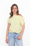SOFT DRAPE OFF SHOULDER TOP