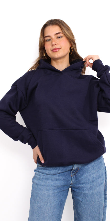 MOON AND STAR HOODIE - NAVY