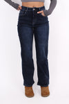 WIDE LEG JEANS 5362-1 - DARK DENIM