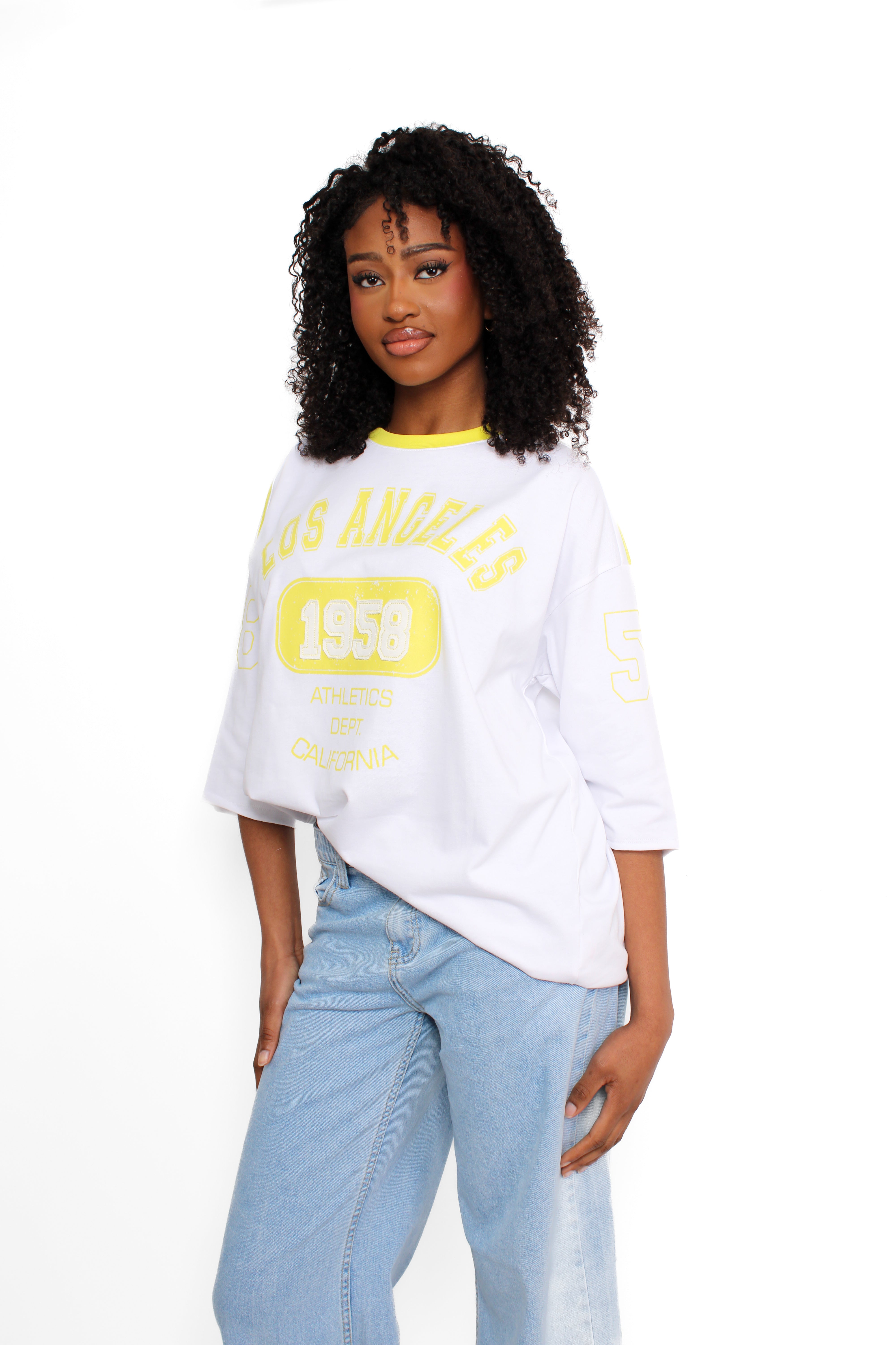LOS ANGELES TEE - YELLOW
