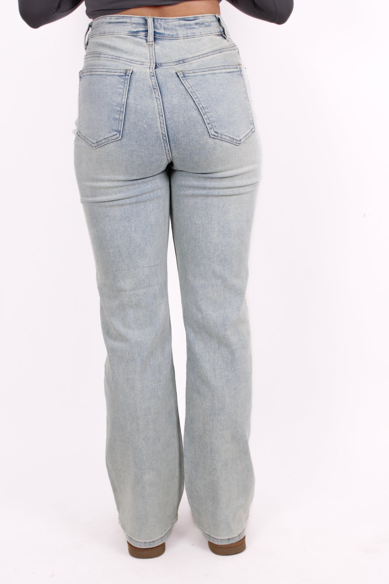 WIDE LEG JEANS 3322-5 - LIGHT DENIM