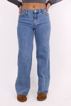 MID WAIST WIDE LEG JEANS 2972 - DENIM