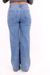 MID WAIST WIDE LEG JEANS 2972 - DENIM