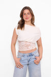 PRETTY IN LACE TOP