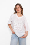 JERSEY LACE TEE