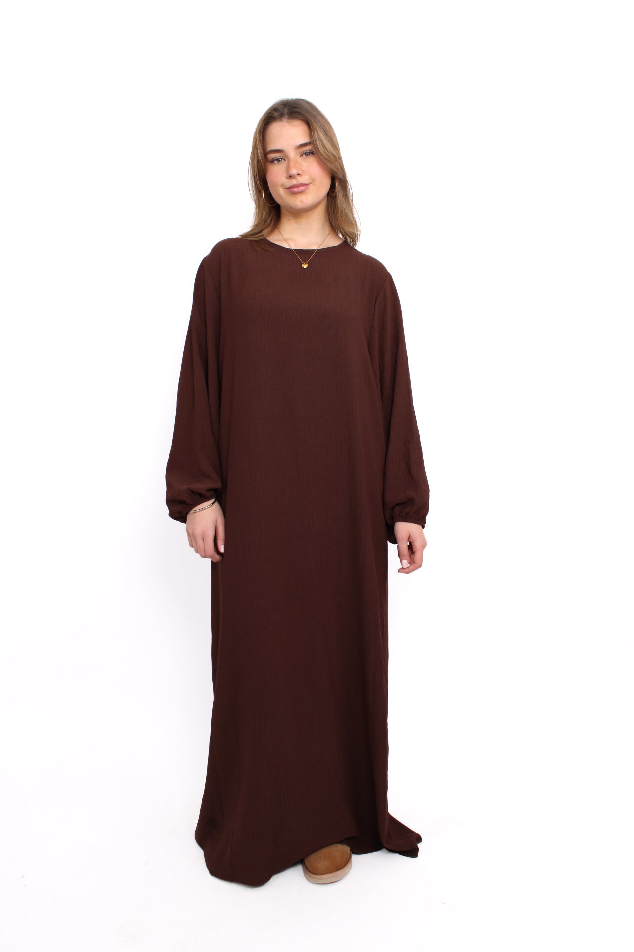 BASIC ABAYA - BROWN