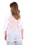 JERSEY LACE TEE
