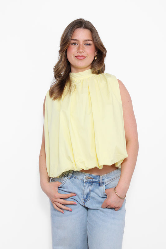 HALTER BOW TOP