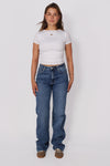 ''EXTRA TALL'' WIDE LEG JEANS 3806-2 - DARK DENIM