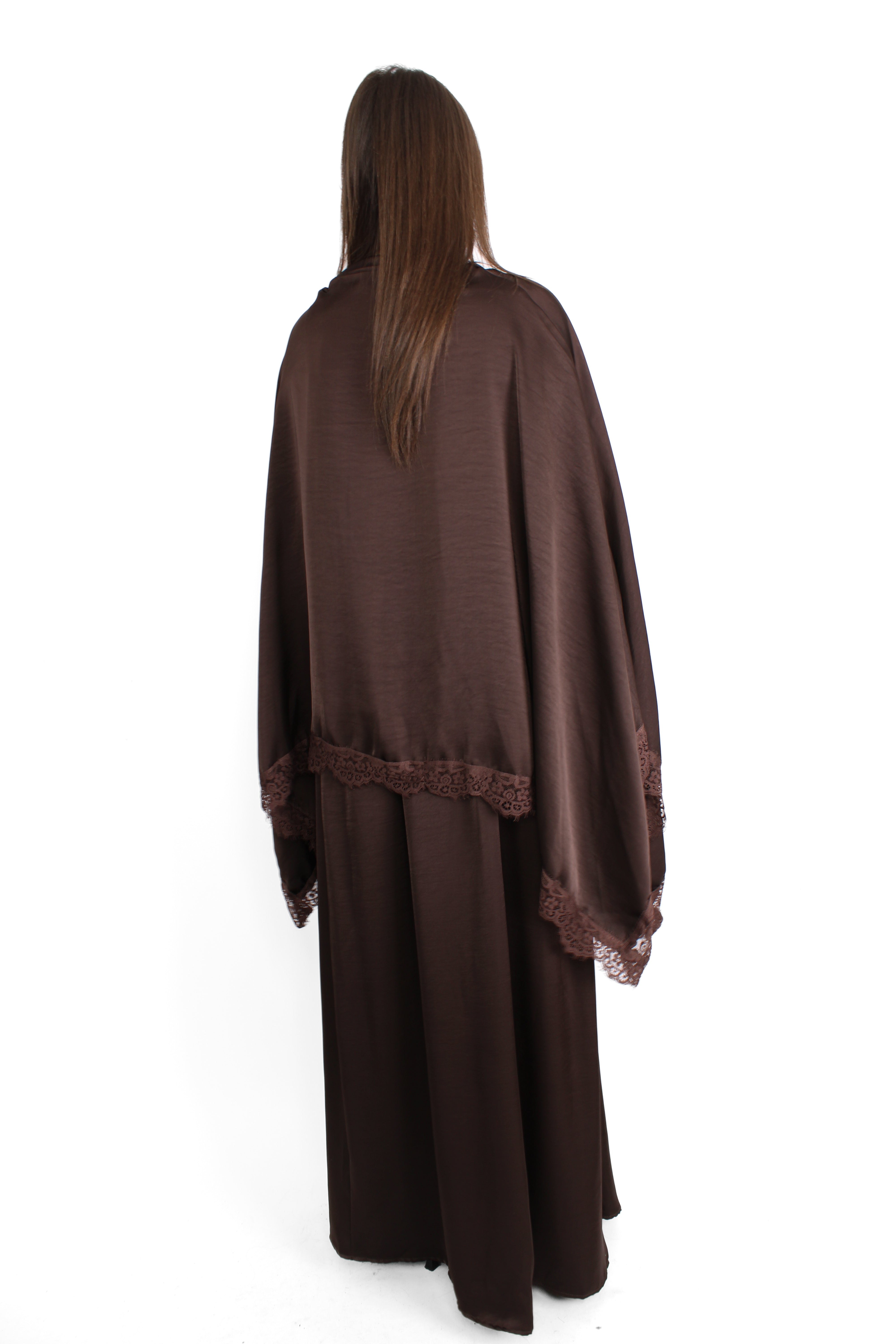 AZRA LACE SET - BROWN