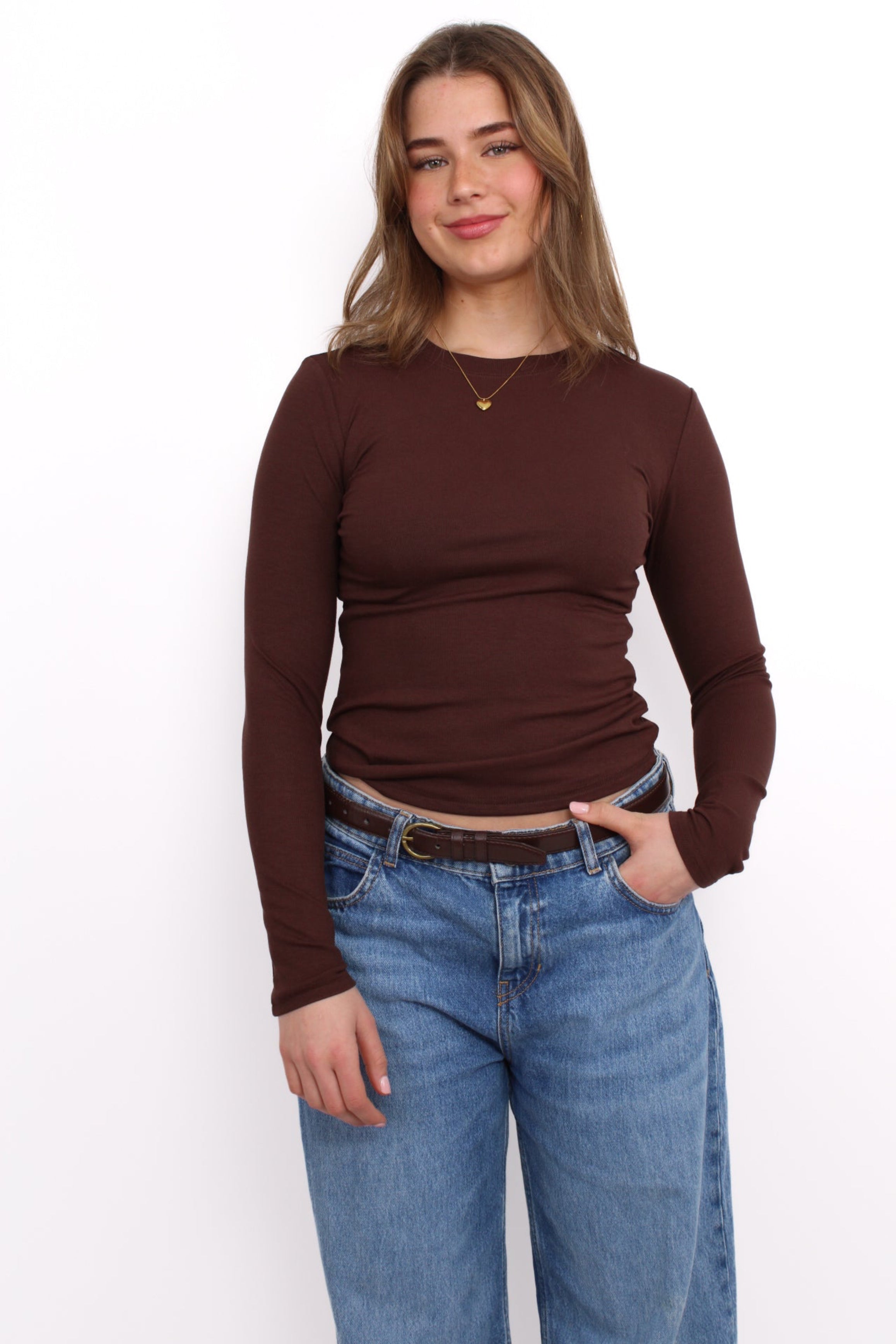 BYSWAN TOP - BROWN