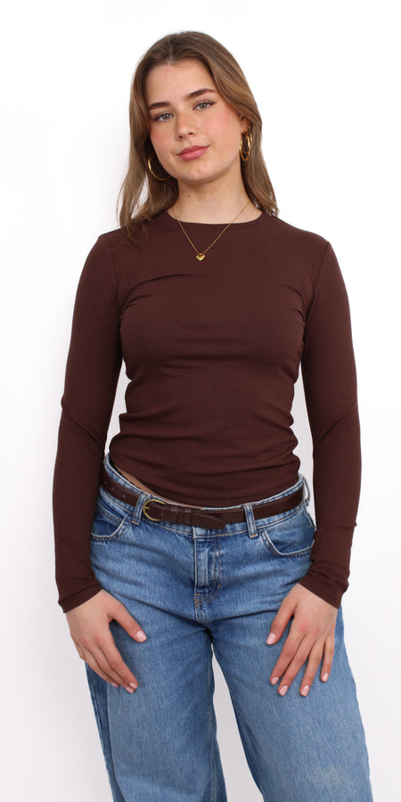 BYSWAN TOP - BROWN