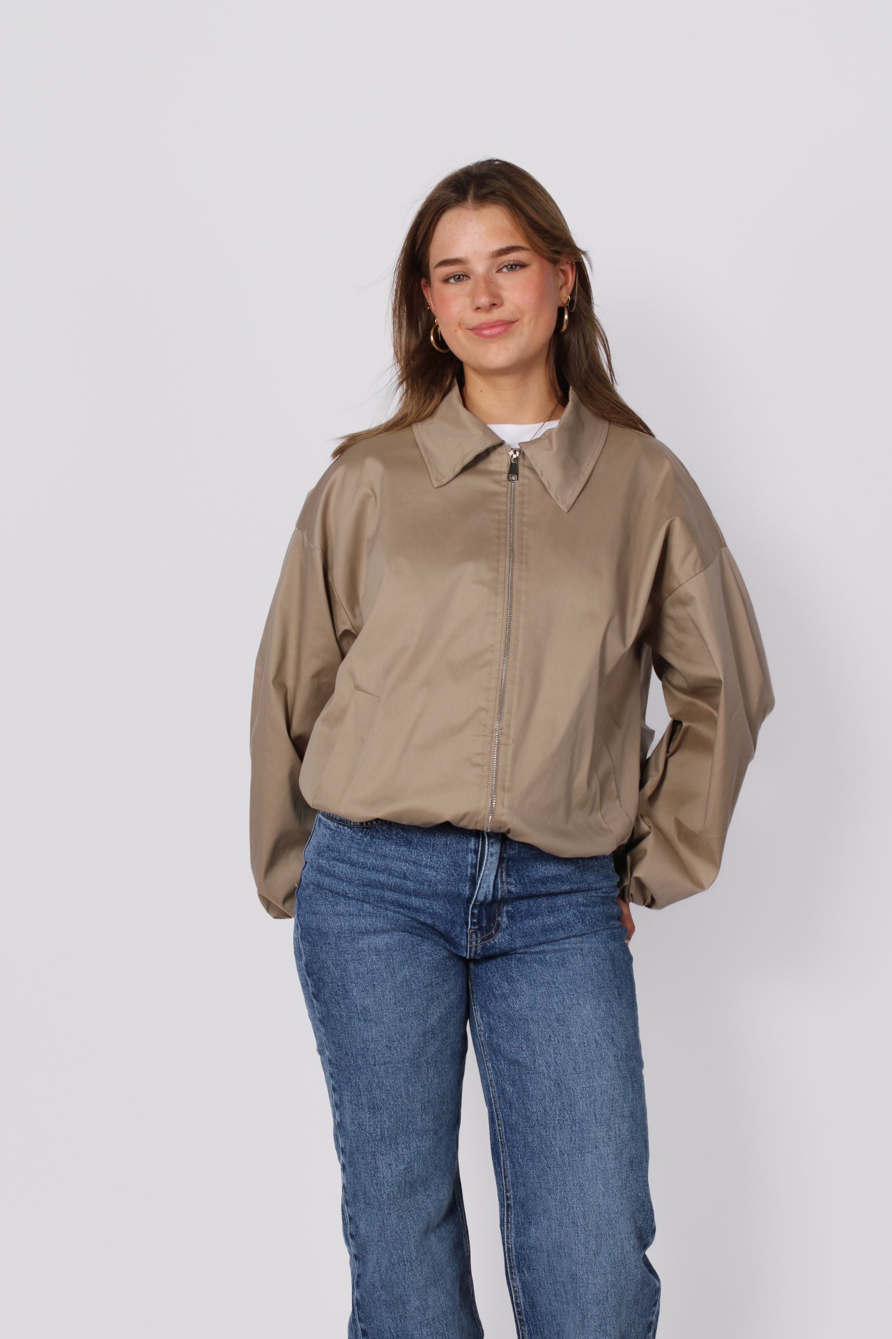 Harper Jacket - Taupe