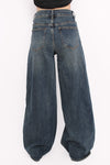 BAGGY JEANS 3003 - MID DENIM VINTAGE WASH