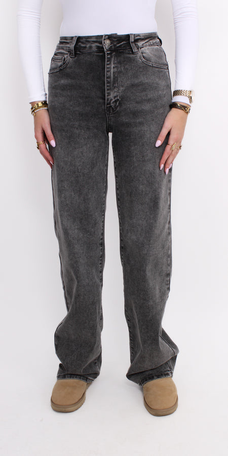 ''TALL'' STRAIGHT LEG JEANS 6270-7 - GREY