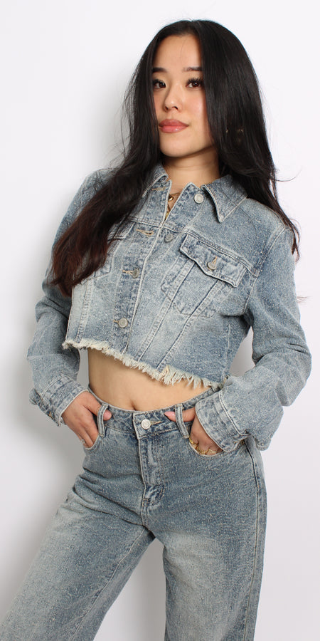 DENIM JACKET 718 - DENIM 