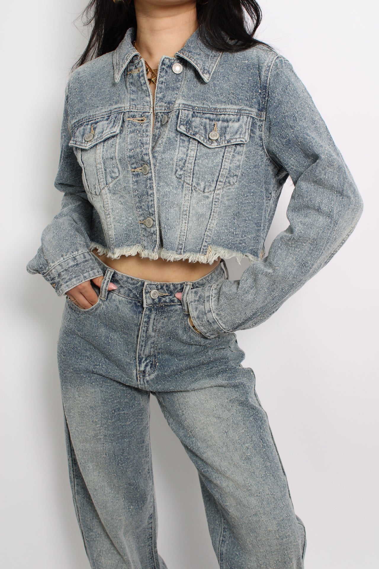 DENIM JACKET 718 - DENIM