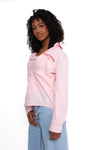 SAINT TROPEZ TOP BLOUSE - PINK