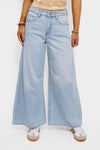 ''PETITE'' PALAZZO JEANS