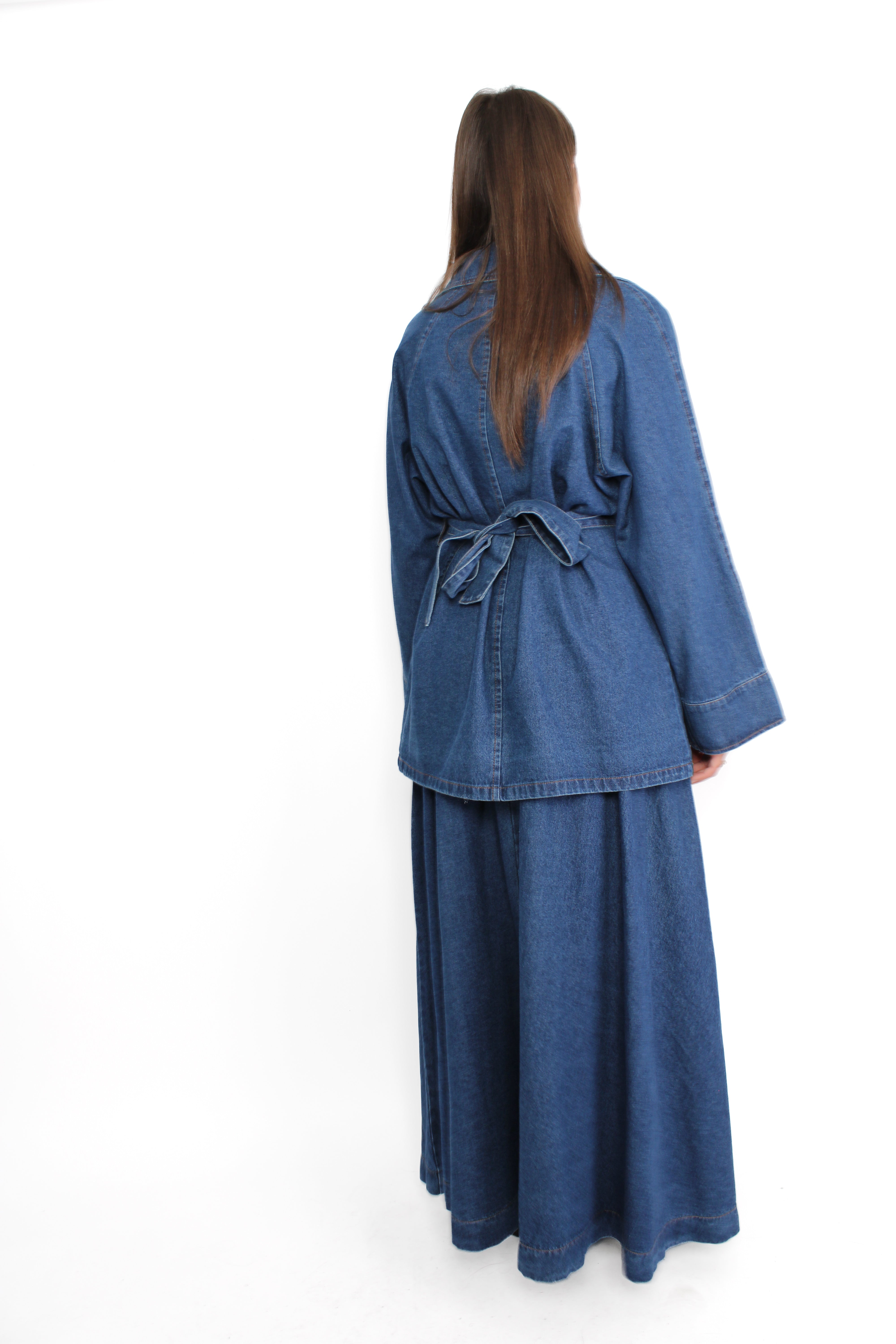 FILIZ DENIM SET - DENIM BLUE