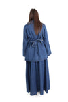 FILIZ DENIM SET - DENIM BLUE