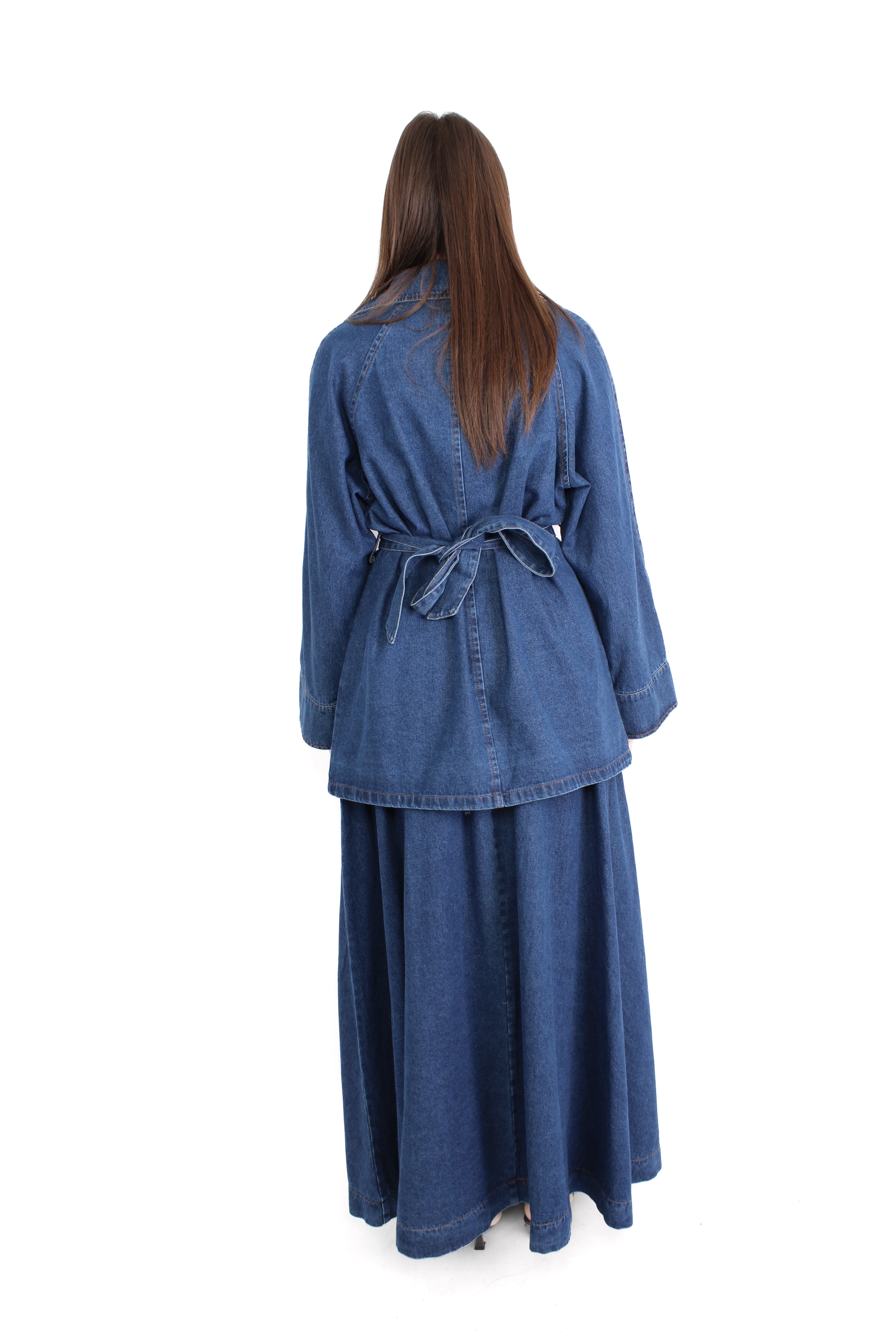 FILIZ DENIM SET - DENIM BLUE