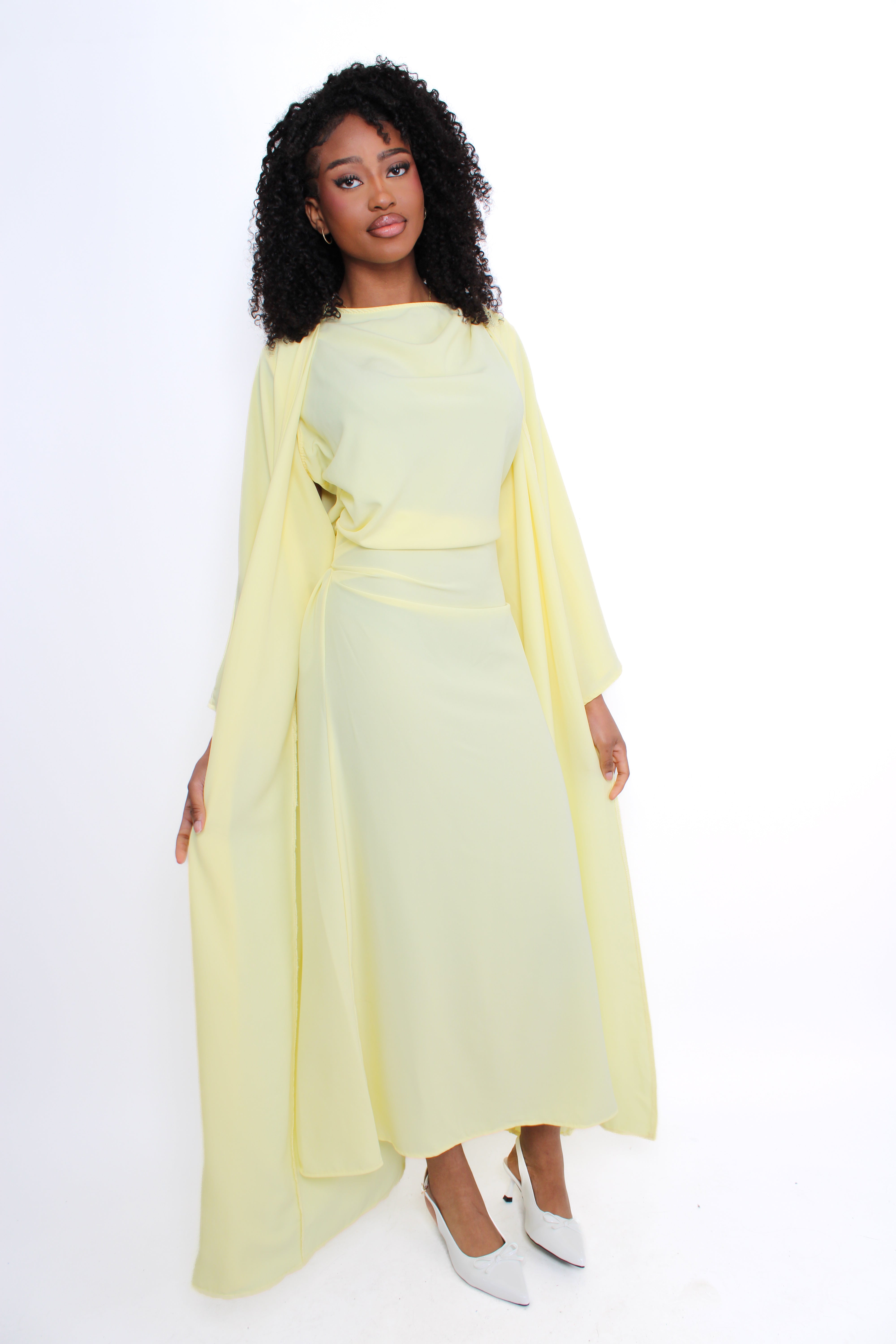 LEYLA SET - BUTTER YELLOW