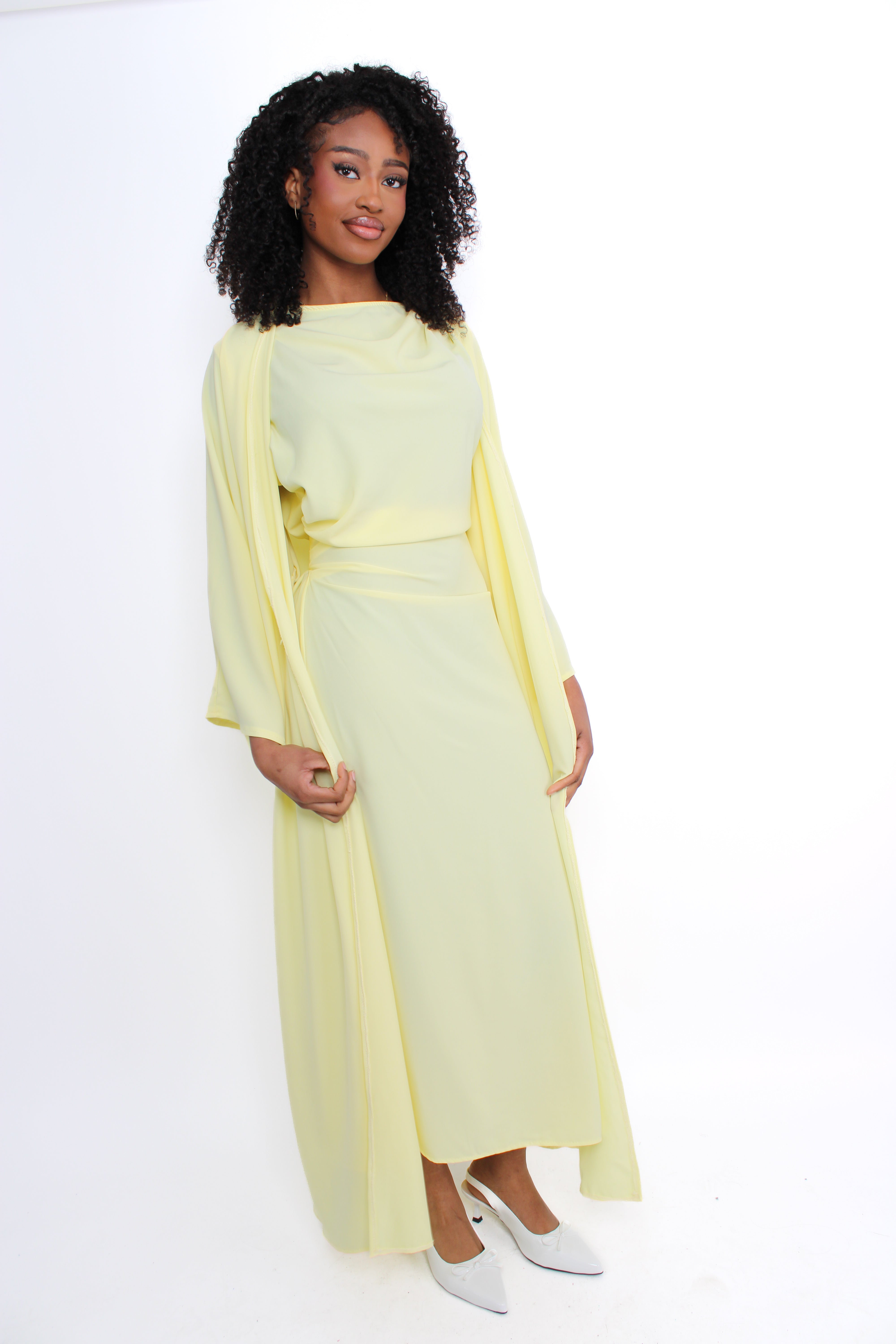 LEYLA SET - BUTTER YELLOW