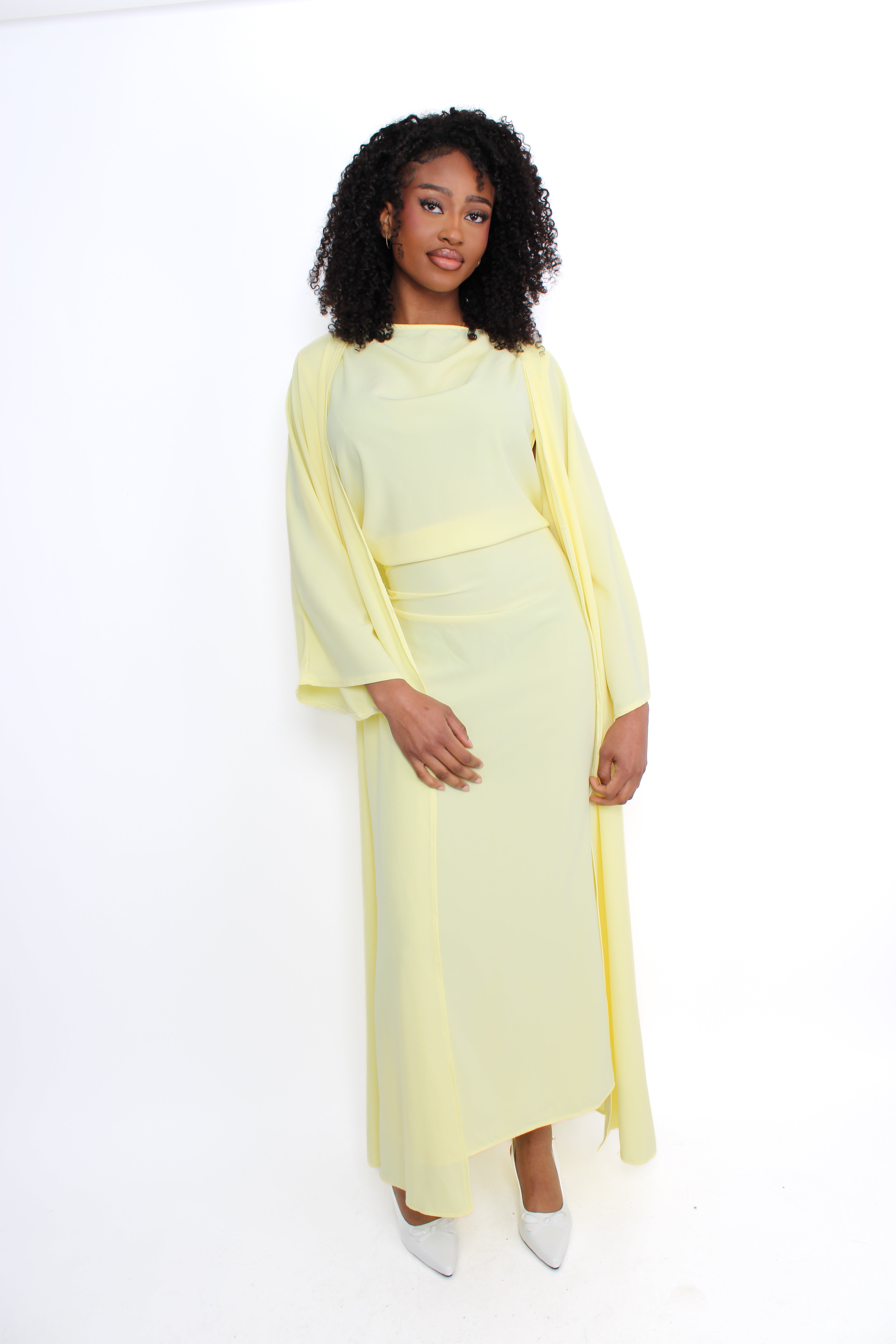 LEYLA SET - BUTTER YELLOW