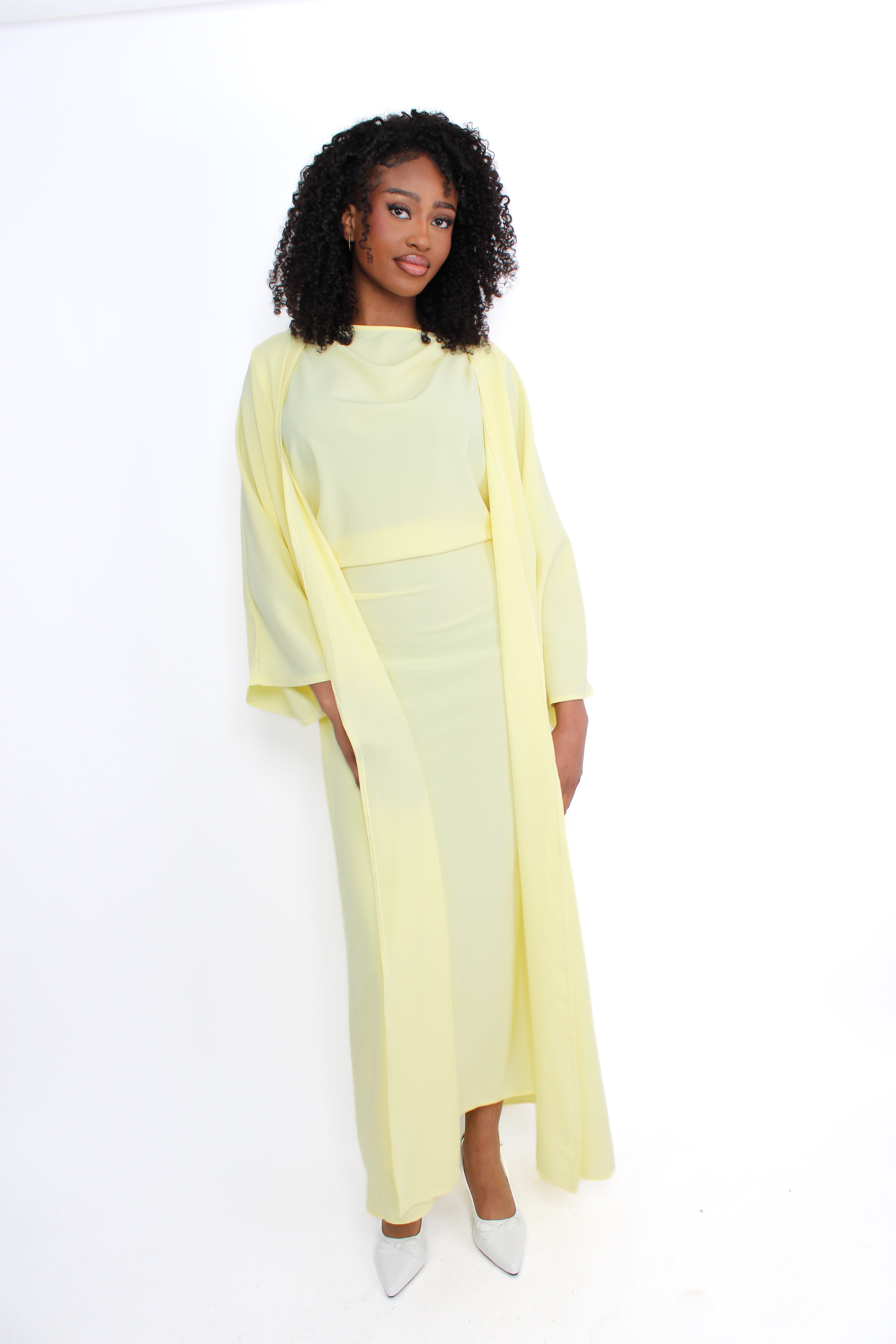 LEYLA SET - BUTTER YELLOW
