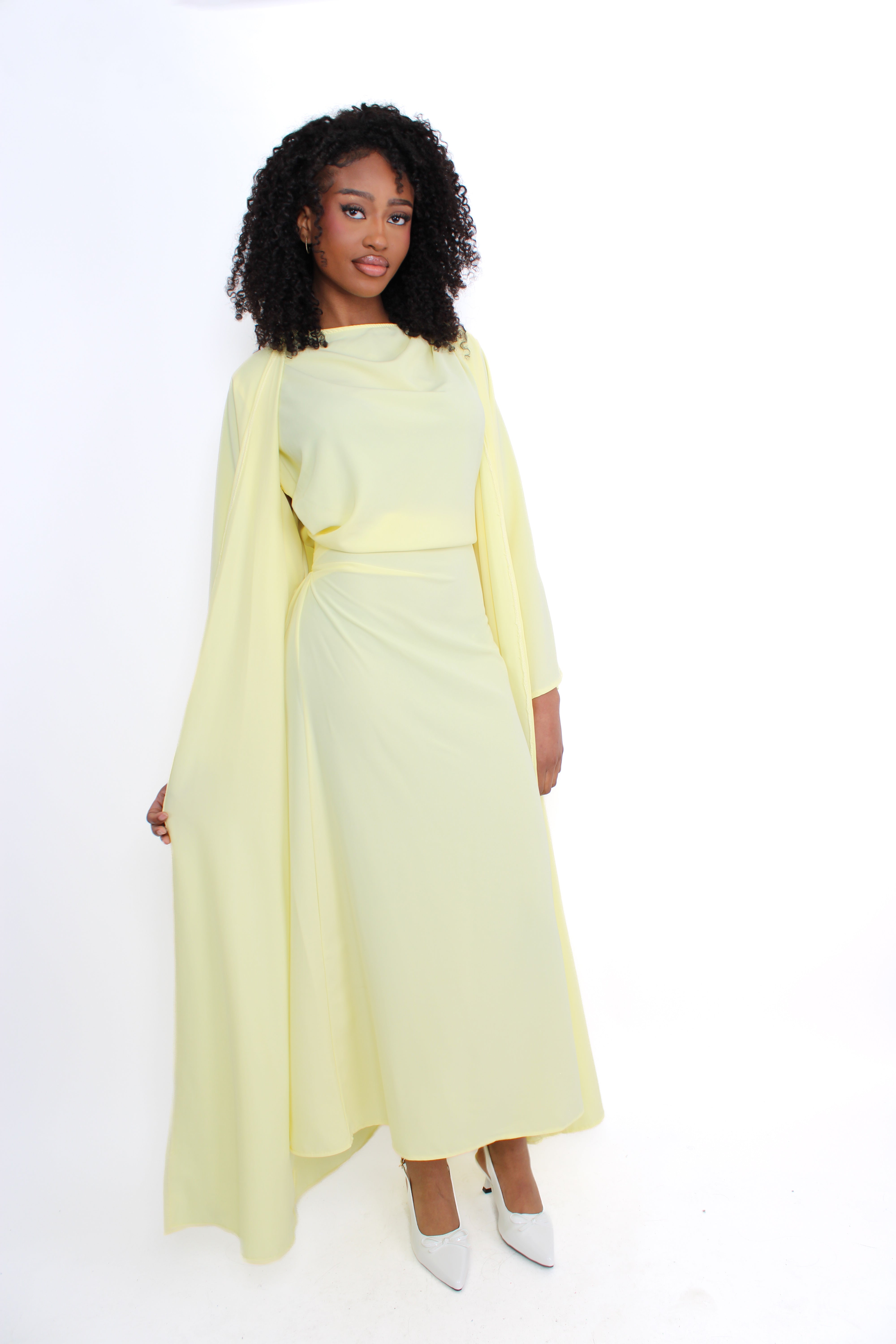 LEYLA SET - BUTTER YELLOW