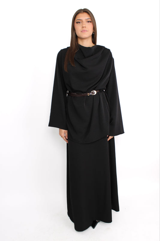 AISHA SET - BLACK