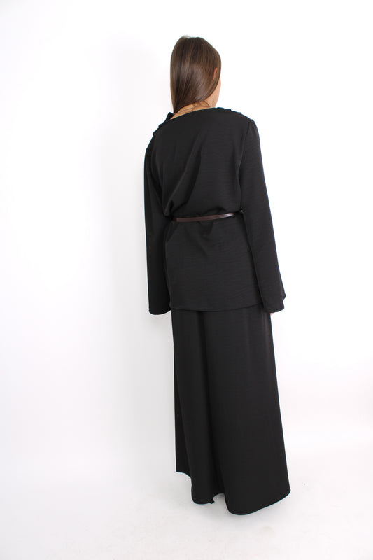 AISHA SET - BLACK