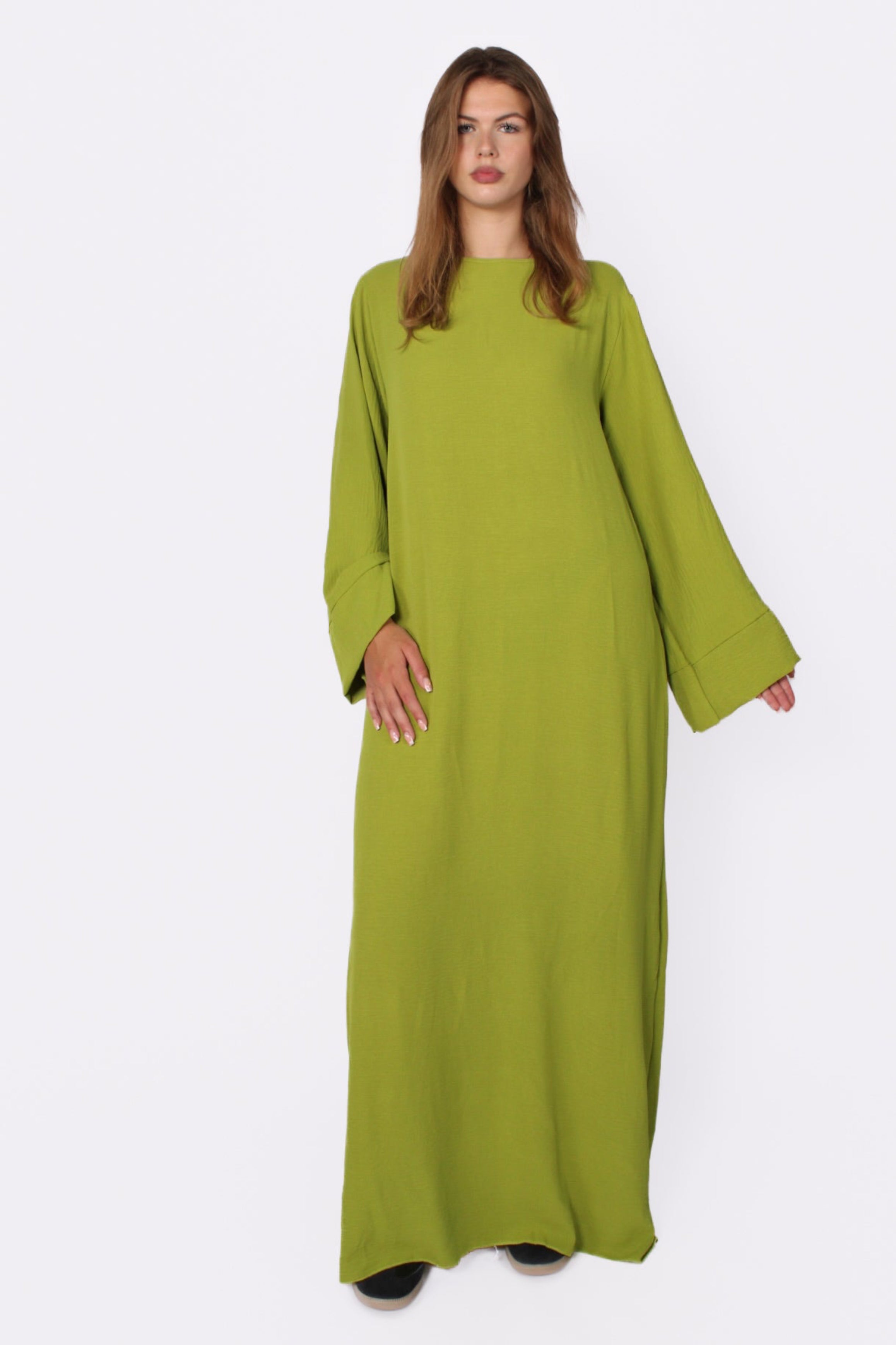 ''TALL'' MERVE DRESS - PISTACHE