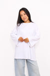 OVERSIZED COTTON LONG SLEEVE