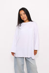 OVERSIZED COTTON LONG SLEEVE
