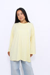 OVERSIZED COTTON LONG SLEEVE