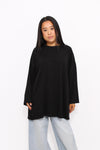 OVERSIZED COTTON LONG SLEEVE