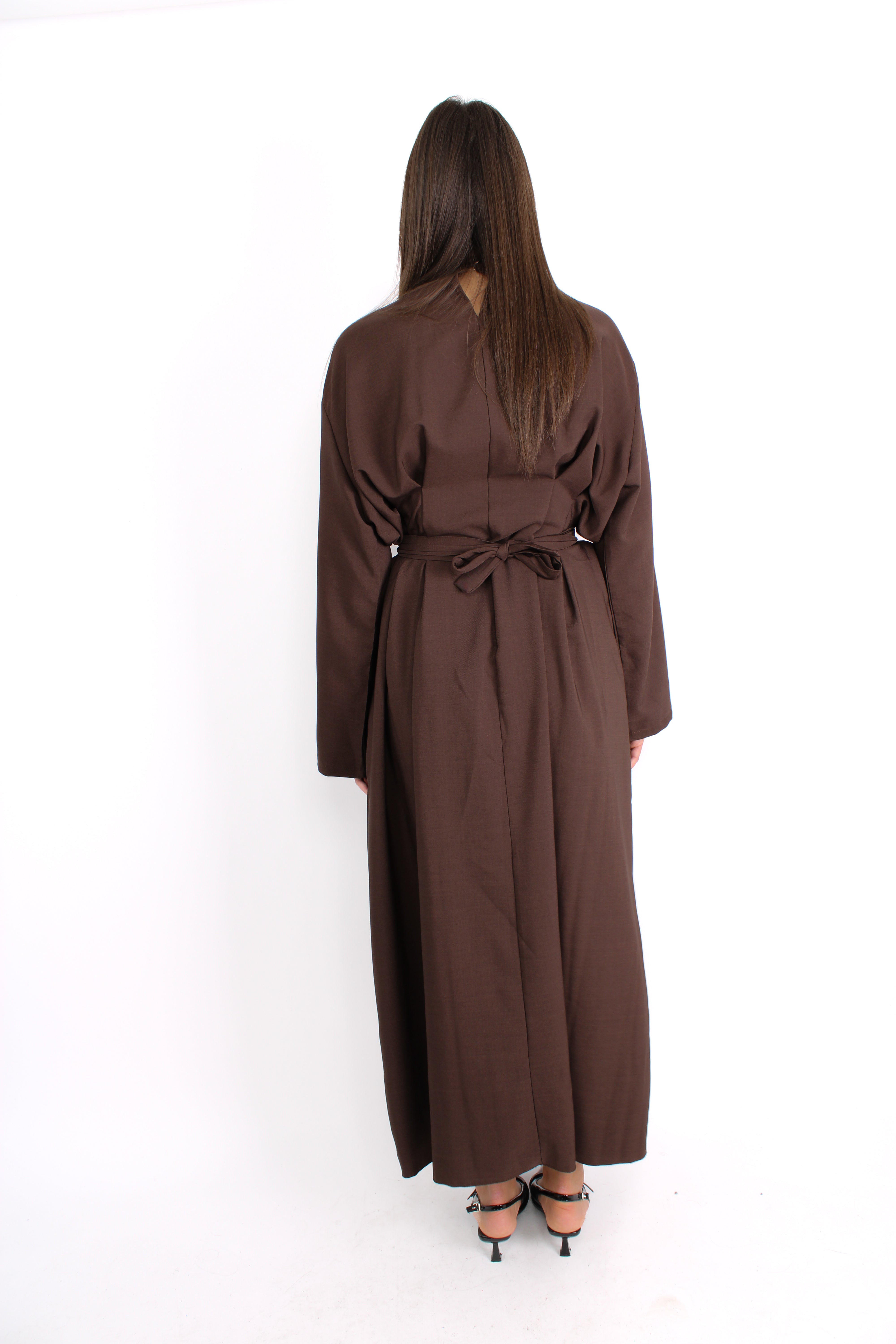 MELIS DRESS - BROWN