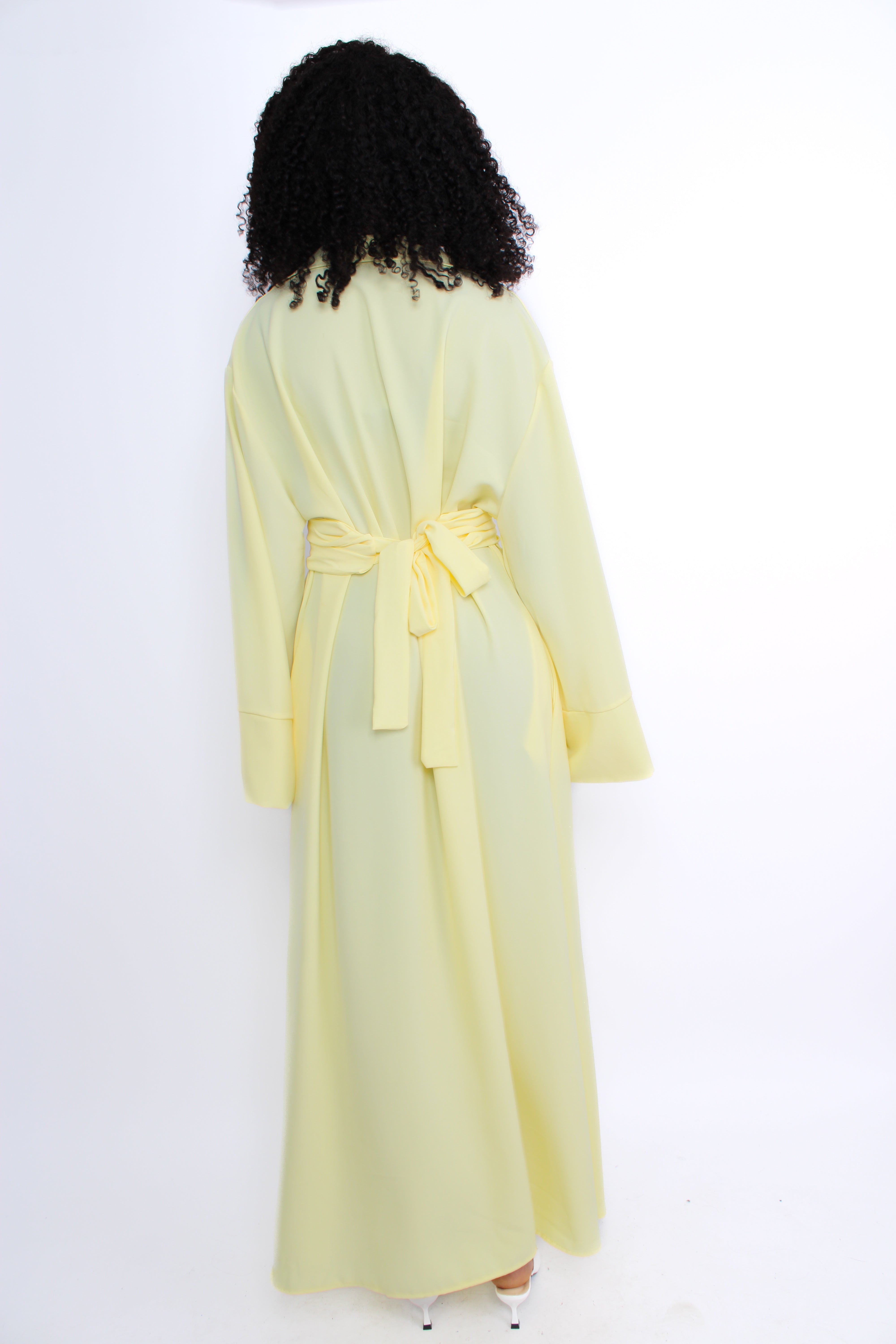 RABIA DRESS - BUTTER YELLOW